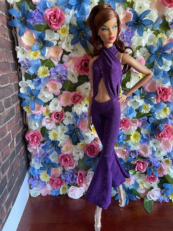 Buy Celebrity Inspired Jumpsuit Selena Inspired Purple Jumpsuit