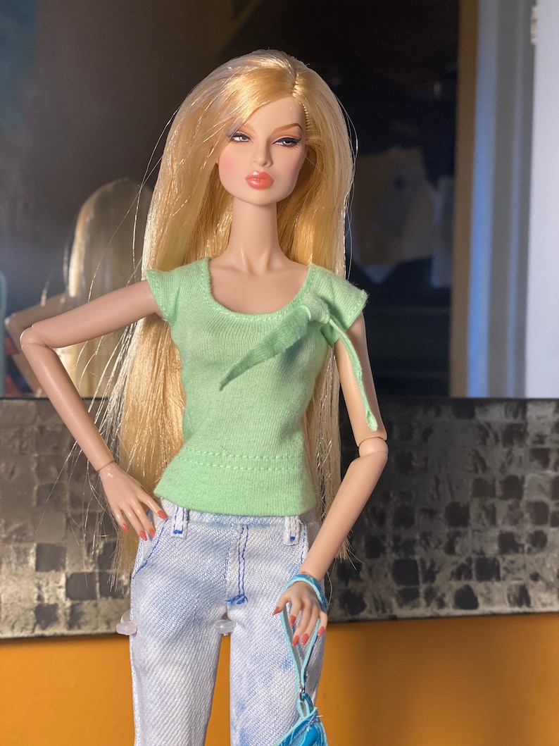 Barbie Lounge Wear Barbie Tank Tops Barbie Doll Crop Tops | Etsy