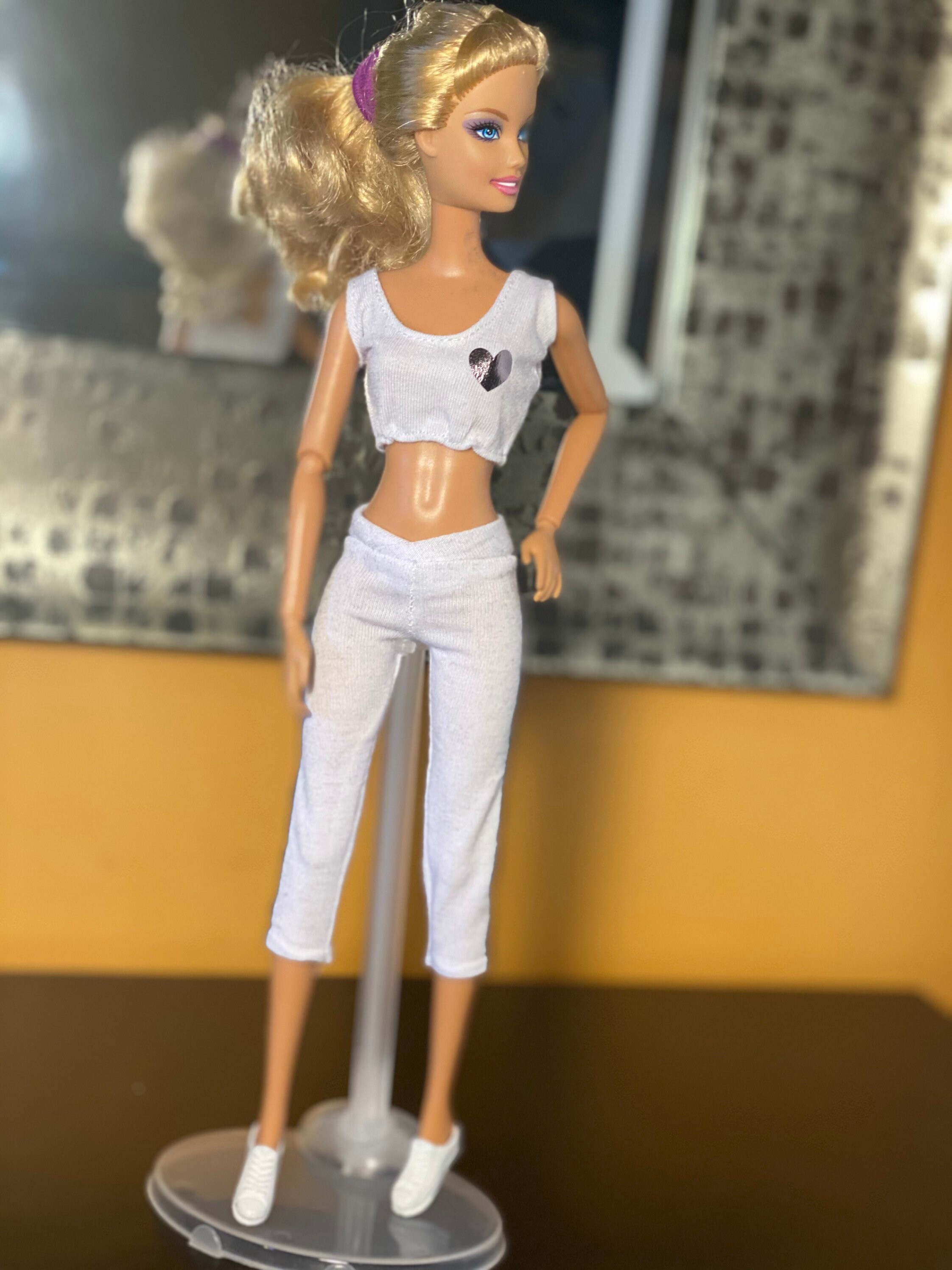 Barbie Lounge Wear Barbie Tank Tops Barbie doll Crop Tops | Etsy