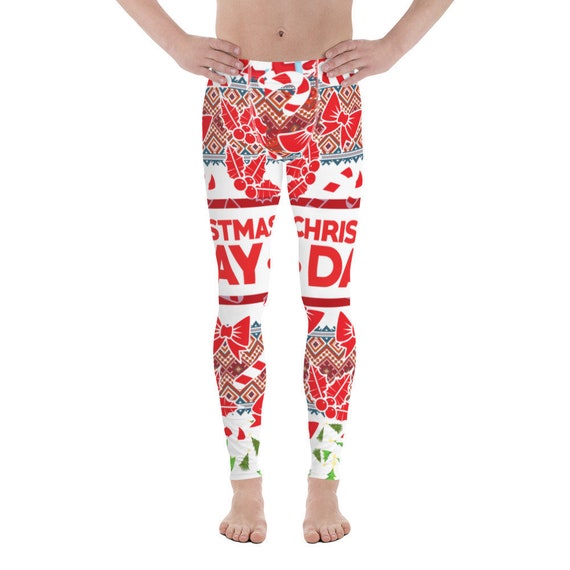 funny christmas leggings