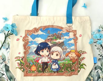Kawaii whimsical story Tote
