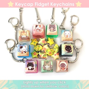 Kitty Keycap Fidgets