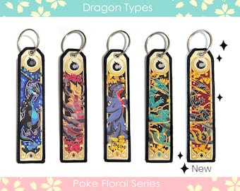 Dragon Type Floral Tags