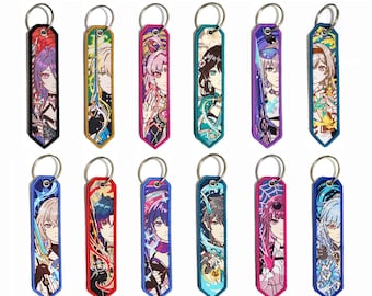 Star Rail Woven Tag Keychains