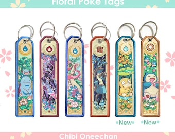 Floral Poke Tags