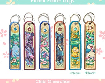 Floral Poke Tags