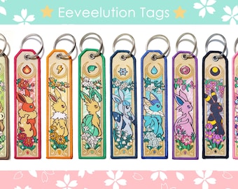 Eeveelution Garden Tags