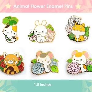 Animal Enamel Pins