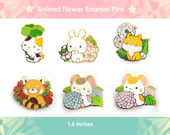 Animal Enamel Pins