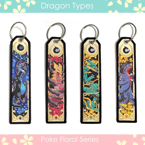 Dragon Type Floral Tags