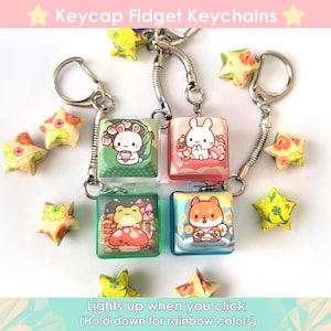 Kawaii Animal Keycap Fidgets