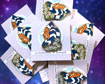 Ahsoka Tano Flower Enamel Pin