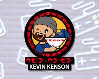 Kevin Kenson Ramen Spoof Vinyl Sticker