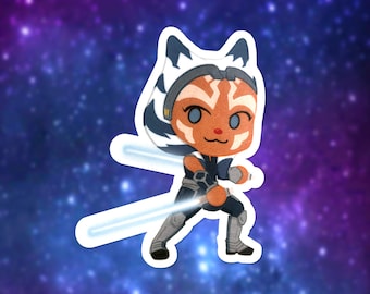 Ahsoka Tano ACNH Vinyl Sticker