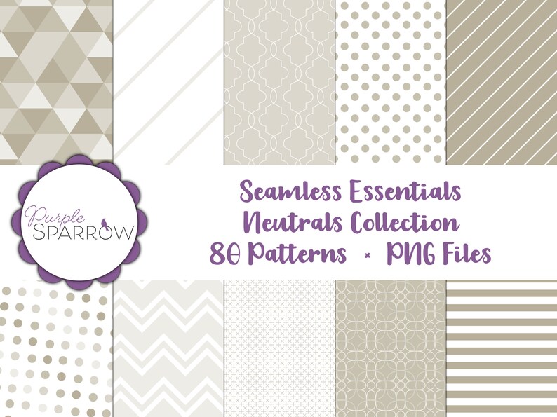 Seamless Essentials    Neutral Collection   Repeating image 1