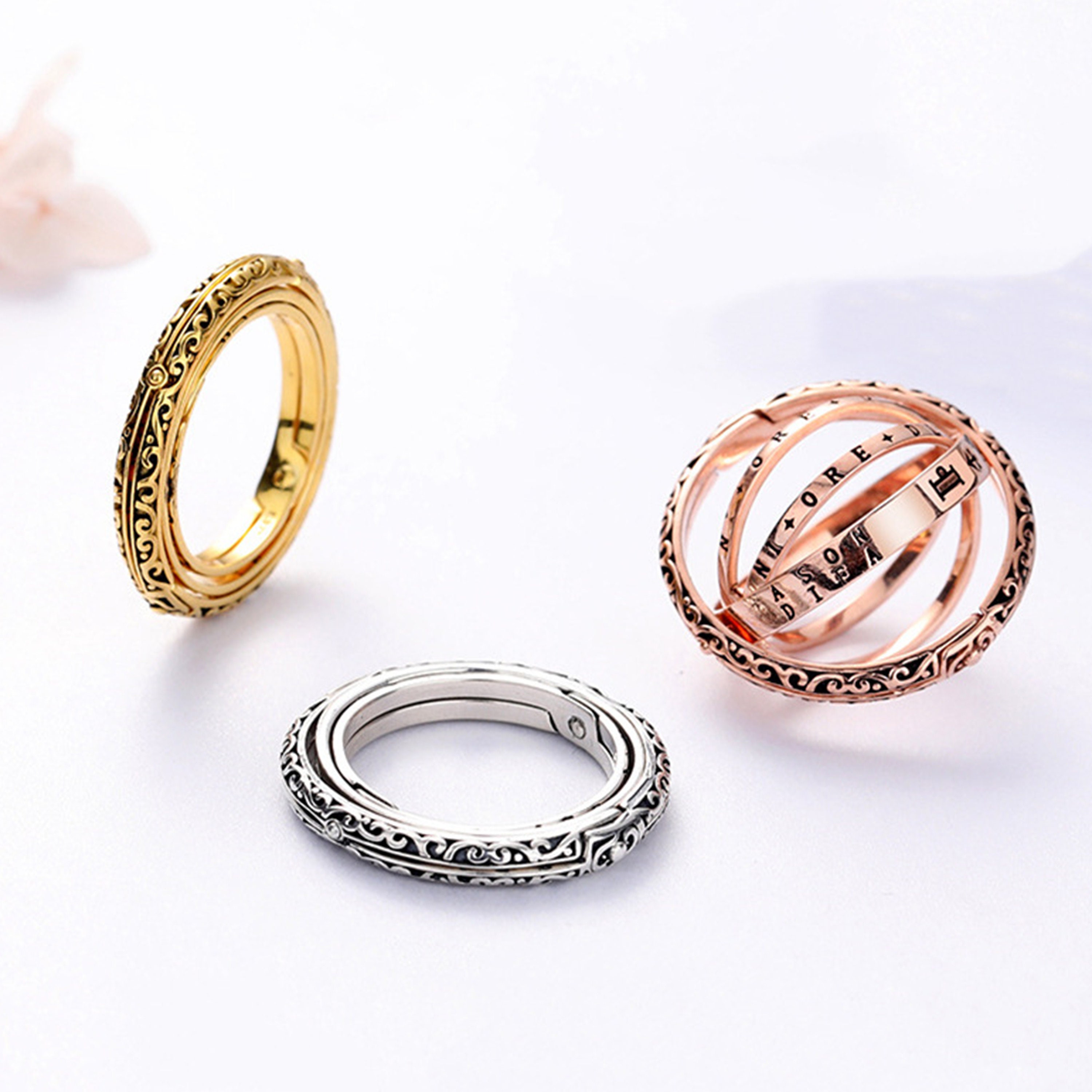 Astronomical Sphere Ring Gold - Etsy