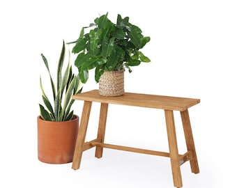 Ganesja Teak Bench - 78 cm long - Scandinavian touch