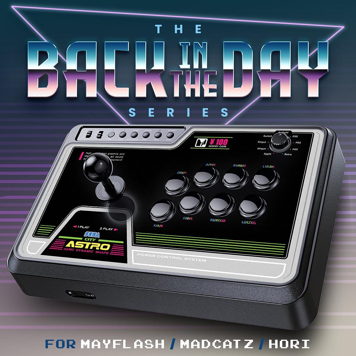 Astro C - Mayflash, Madcatz, Hori (made to Order) - Custom PRINTED