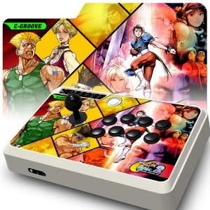 Groove Match 2 (Made to Order) - Mayflash F500 Elite / F500 v2 / F700 Artwork - Printed Insert, Cutout Insert, Print - Video Game Skin