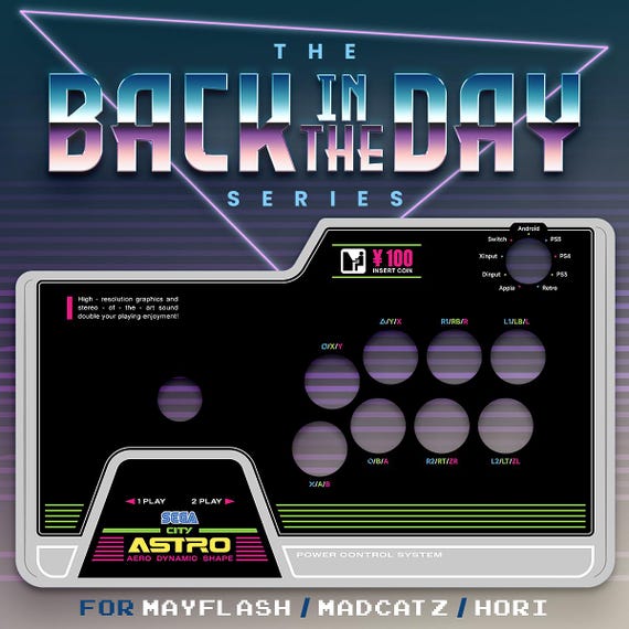 Astro C - Mayflash, Madcatz, Hori (made to Order) - Custom PRINTED