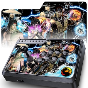Realm Fighters - Mayflash F700 Elite / F700x / F700 Artwork - Printed Insert, Cutout Insert, Art Print - Video Game Skin