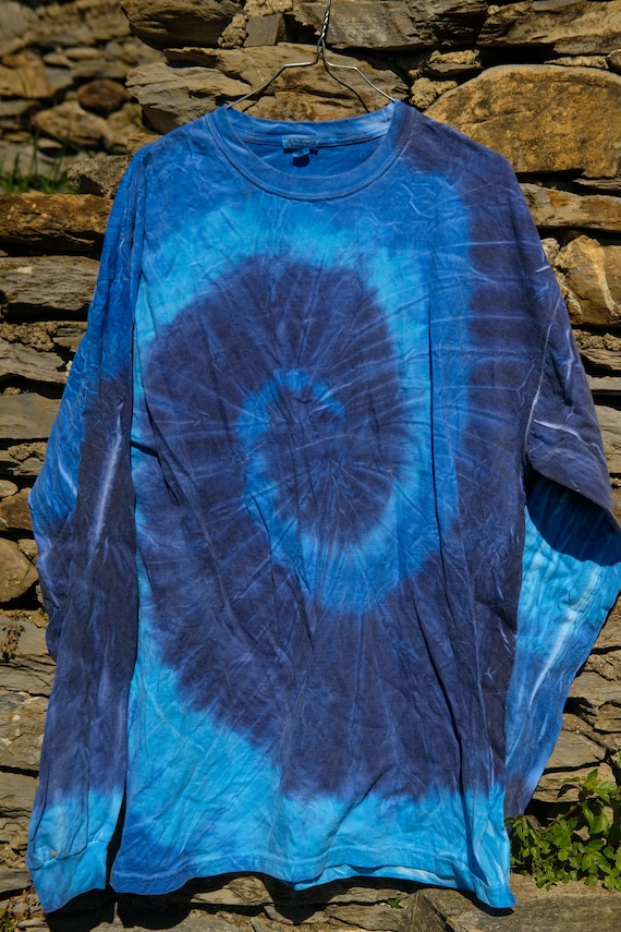 Batik Surfer Shirt Size XL | Hippie Clothing | Retro Clothes | UNISEX | 80s, 90s