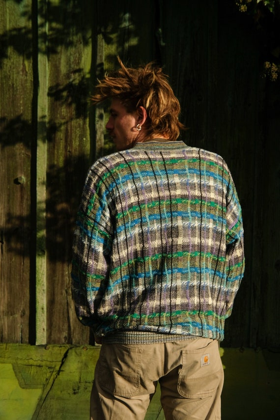 Vintage cardigan size. XL-XXL | Hippie clothing | Retro clothes | UNISEX| 80s, 90s