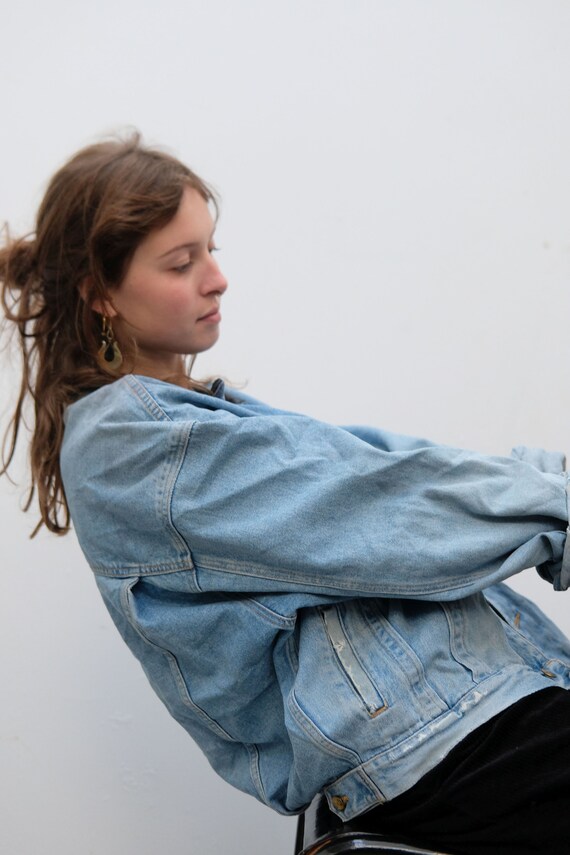 Vintage Hippie Jeansjacke