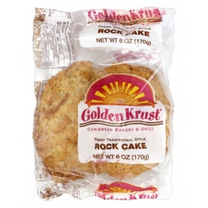 3 Individual Packaged Golden Krust Jamaican Rock Cakes