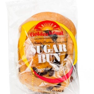 3 Individual Packaged Golden Krust Jamaican Sugar Buns