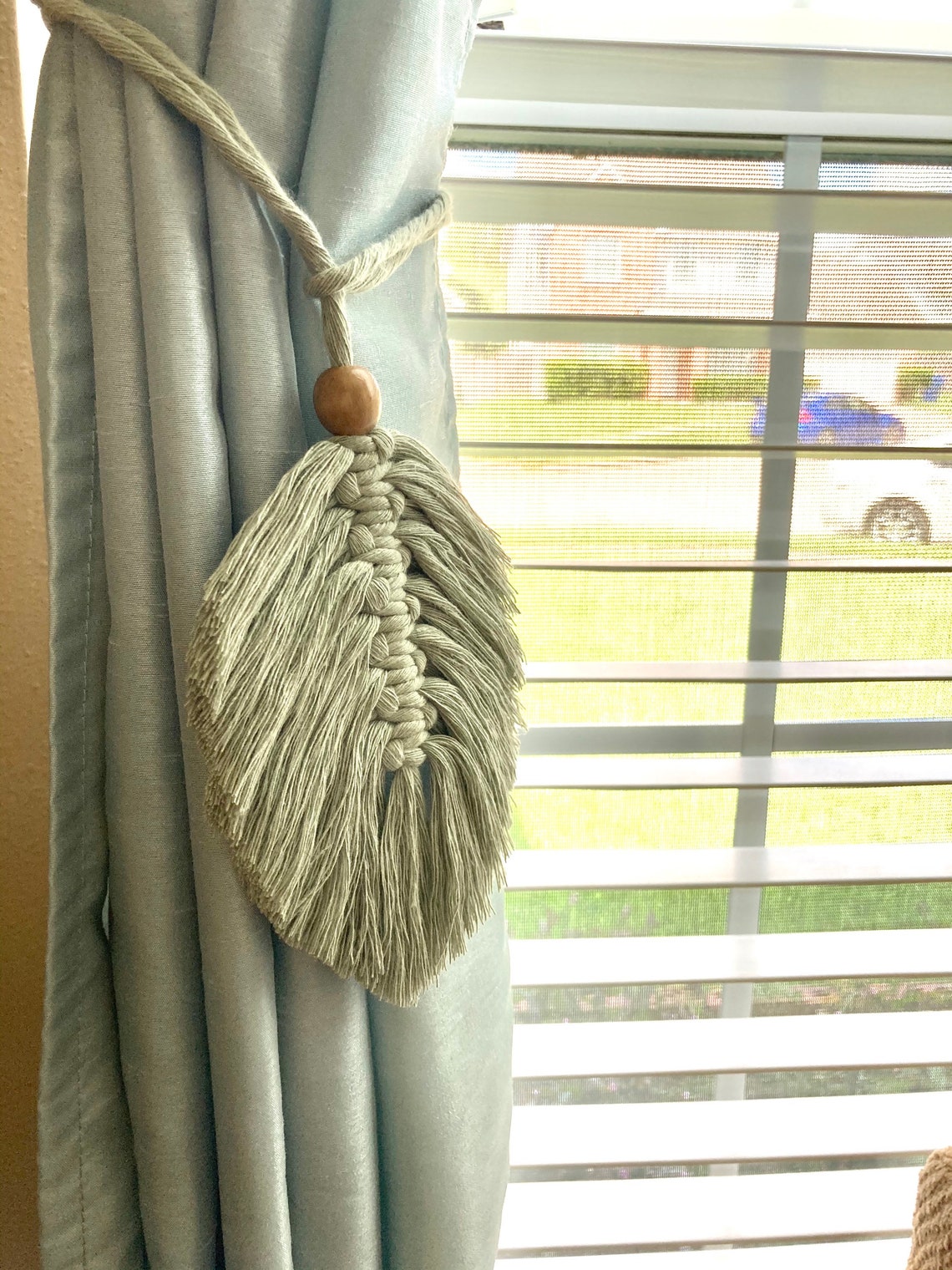 Boho Curtain Tie Backsnull