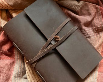 Motherhood Heirloom Journal, Handwritten Keepsake for Mom, Leather Memory Journal, Mother Daughter Heirloom, One of a Kind Gift