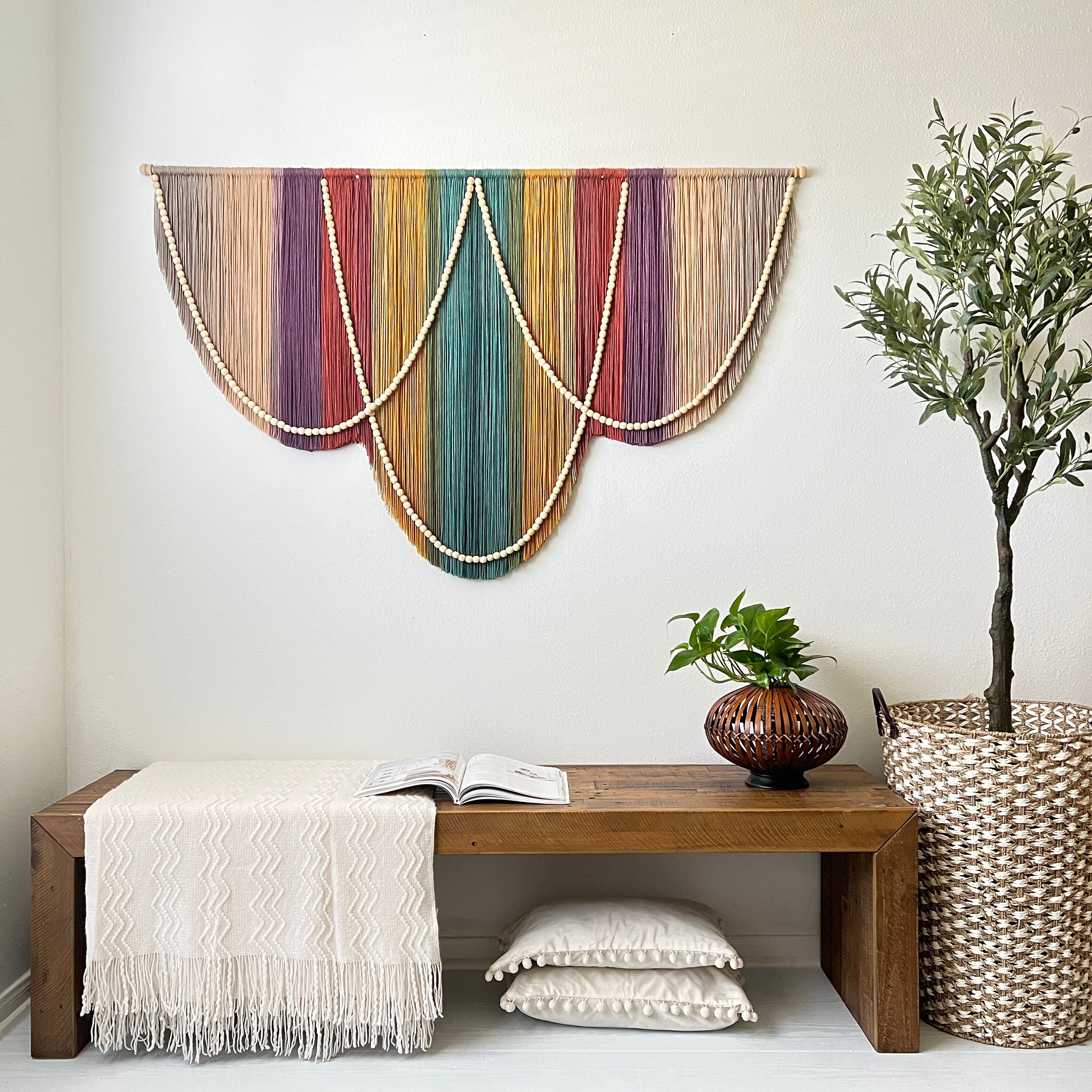 Awesome DIY Tapestry Wall Hangers atelieryuwa.ciao.jp