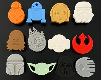 Star Wars Knobs for Nursery, Kid's Dresser Drawers, or Cabinets.