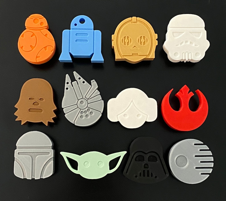 Star Wars Knobs for Nursery, Kid's Dresser Drawers, or Cabinets. image 1