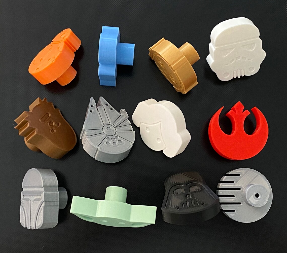 Star Wars Knobs for Nursery Kid's Dresser Drawers or Etsy