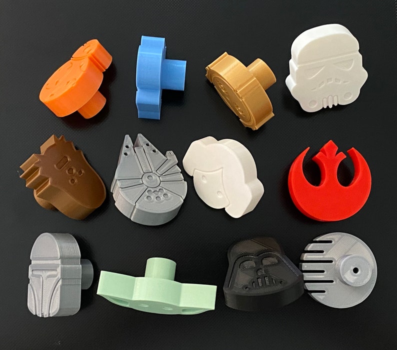 Star Wars Knobs for Nursery, Kid's Dresser Drawers, or Cabinets. image 6