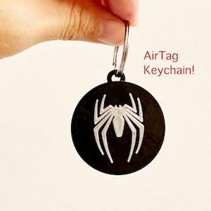 AirTag Holder Spiderman - Etsy