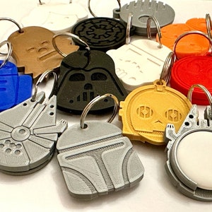 Star Wars AirTag Holder Keychain