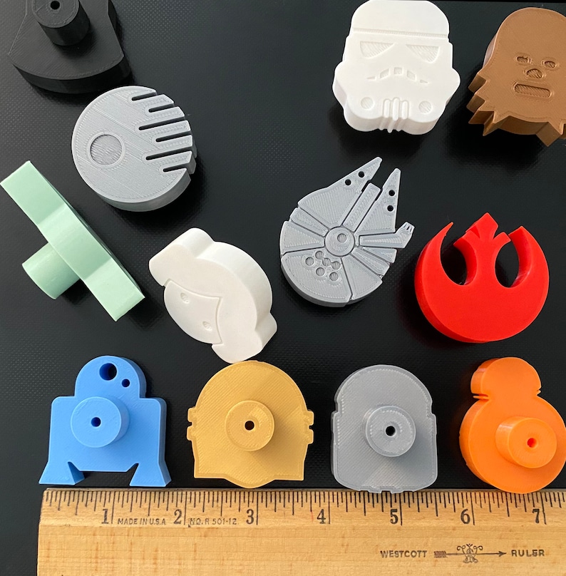 Star Wars Knobs for Nursery, Kid's Dresser Drawers, or Cabinets. image 7
