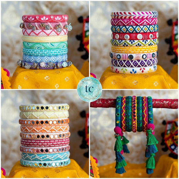 Taashacrafts Multicolour Bangles