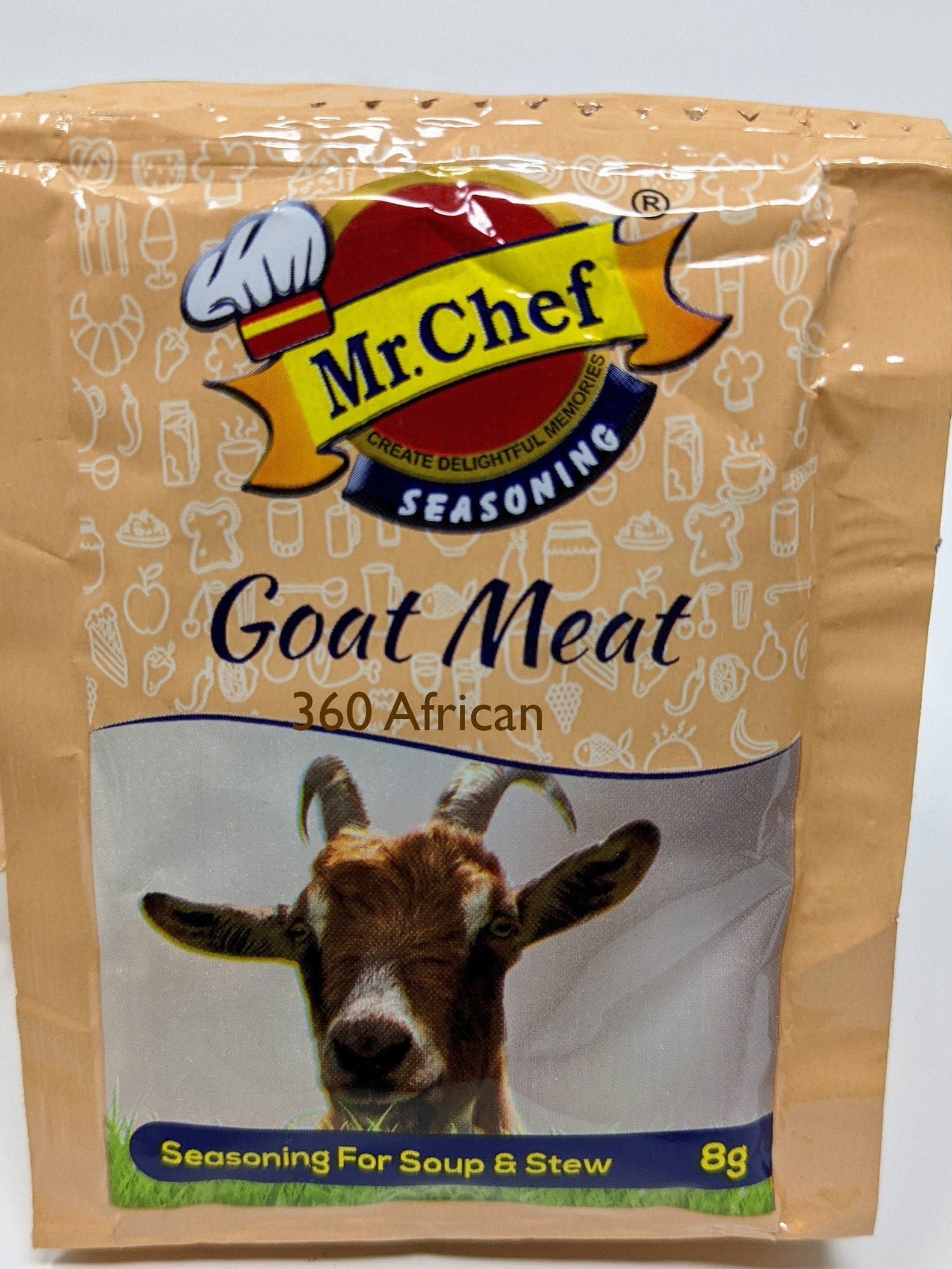 Mr Chef Goat Meat Seasoning Powder 8g Etsy