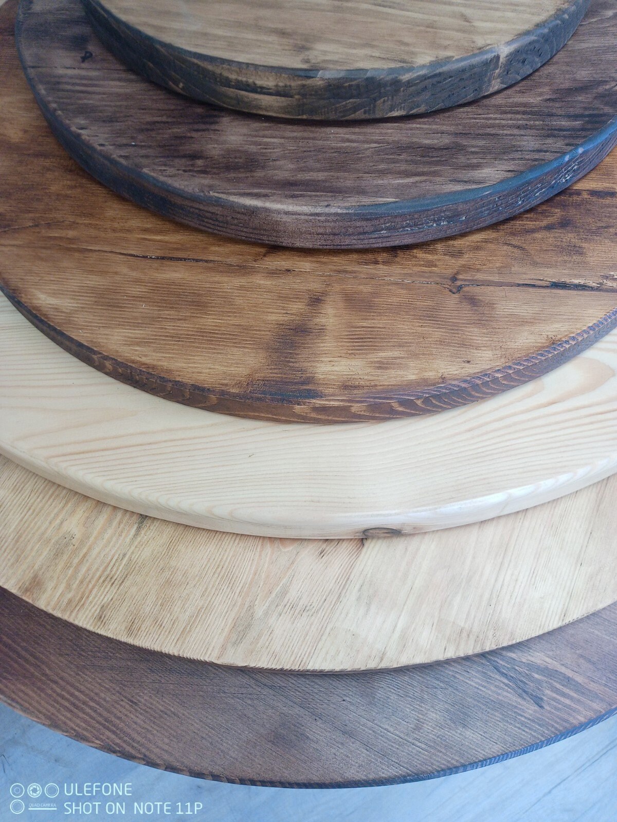 Round Table Tops/ Rustic Table Top/ Circle Table Top/ Round Etsy UK