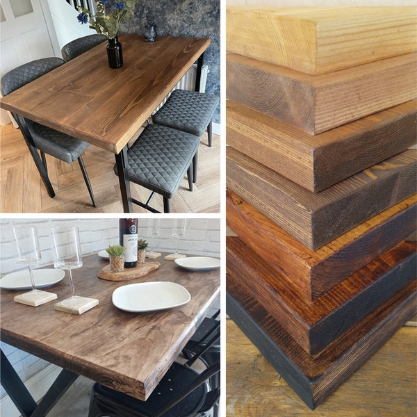Table Tops/Desk Tops/Any Size/ reclaimed wood/rustic table top/ dining room table top/ rustic desk top/ kitchen worktop/handmade/DIY