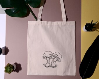 Double Sided Japanese Crane Birds and Greek mythology goddess high quality tote bag
