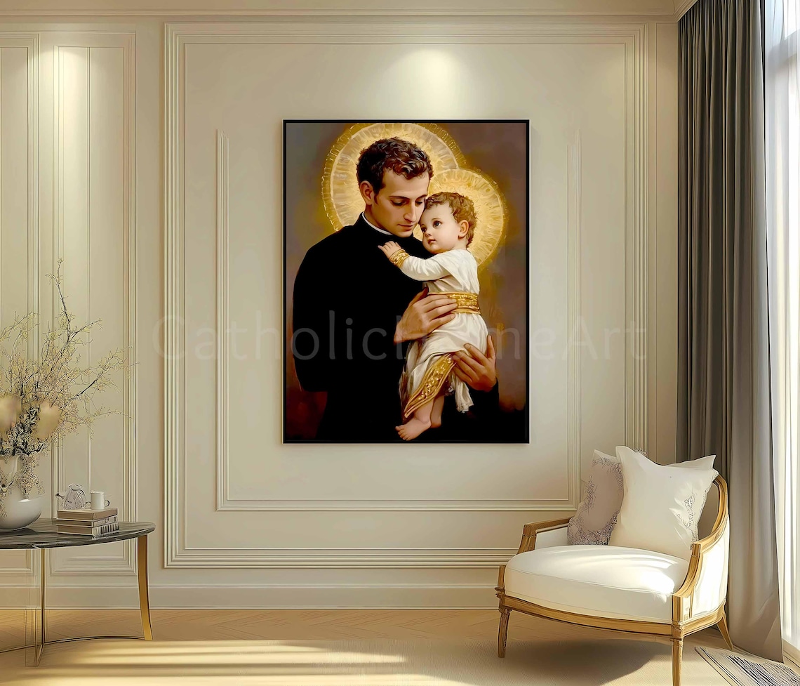 St. Stanislaus Kostka Printable Wall Art, Saint Stanislaus Picture ...
