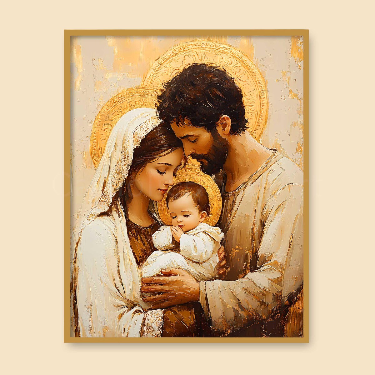 Holy Family Nativity Scene Wall Art Printable Poster, Jesus Mary and Joseph, Traditional Classical Baby Jesus Print Digital Download - Etsy
