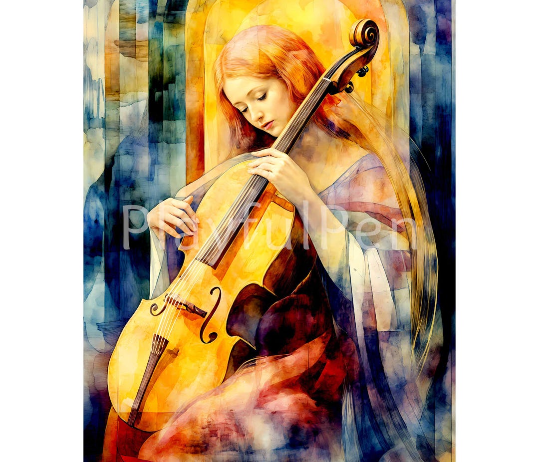 Saint Cecilia Wall Art Printable, Catholic Poster Religious Saints Art ...