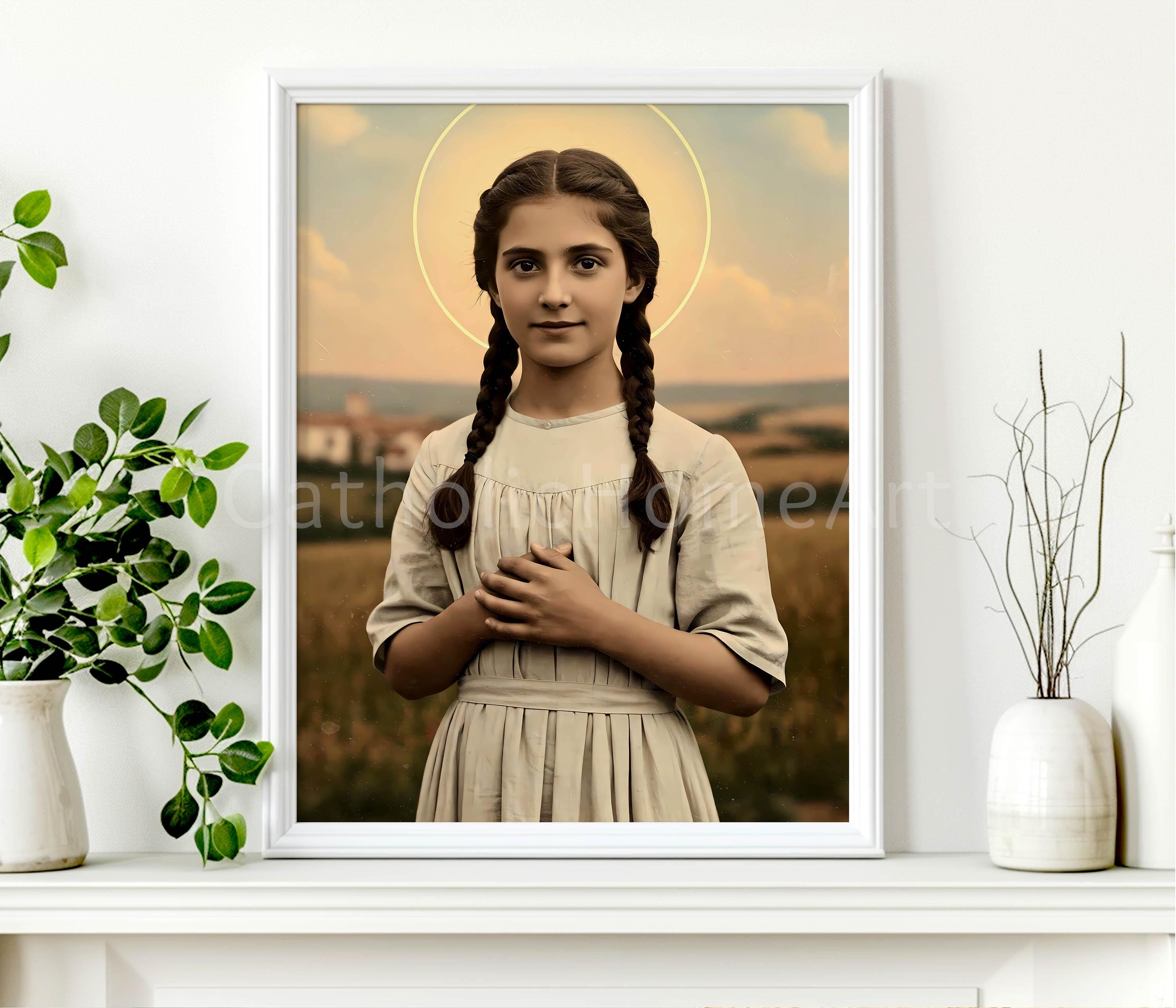Saint Maria Goretti Printable Wall Art, St Maria Goretti Catholic ...