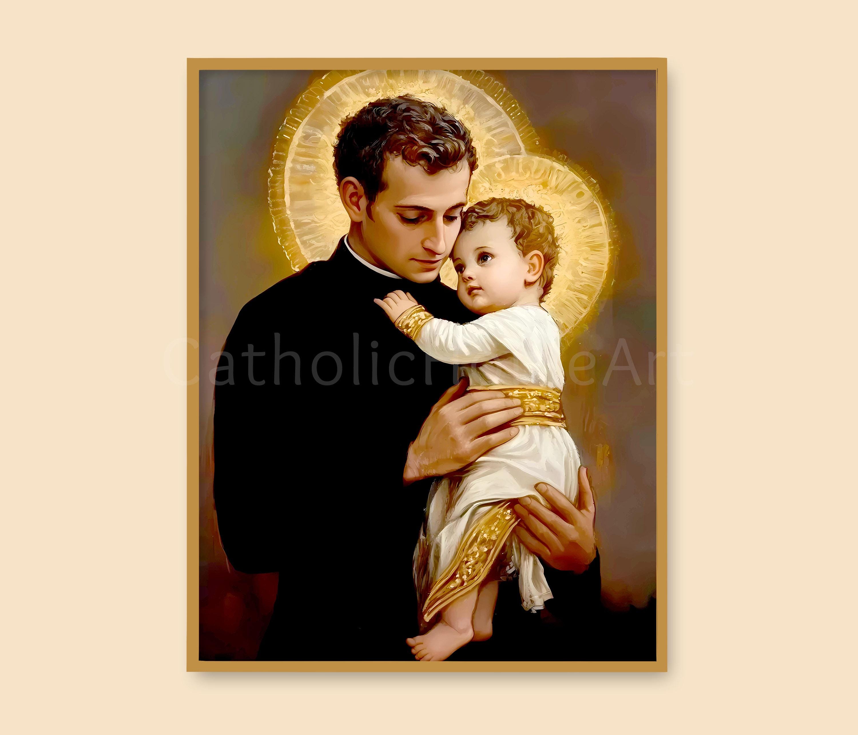 St. Stanislaus Kostka Printable Wall Art, Saint Stanislaus Picture ...
